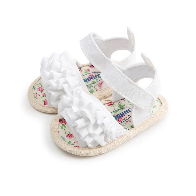 Baby Sandalen Sommer freundlicher Mädchen Weiche Sohle Schuhe Anti-Unterhose Schuhe Prewalkers Wanderschuhe Für Mädchen freundlicher lässig Schuhe: W / 2