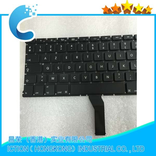 Brand AZERTY FR French keyboard For MacBook Air 13.3" A1369 A1466 Keyboard Years