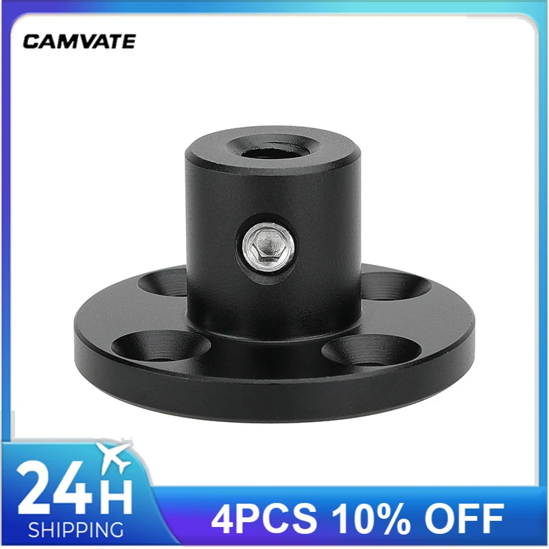 CAMVATE Photography Wall Ceiling Table Mount Support Holder With 1/4"-20 Female Thread For Table/Podium/Wall /Ceiling Connecting