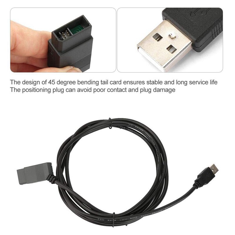USB Kabel für Siemens Logo Serie, Kupfer Draht PVC Mantel Programmierung Kabel