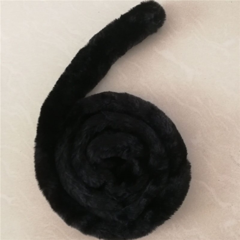 Dames bontjas riem lengte ongeveer 150cm meisjes klassieke eenvoudige zachte bont accessoires vrouwelijke riem  t109