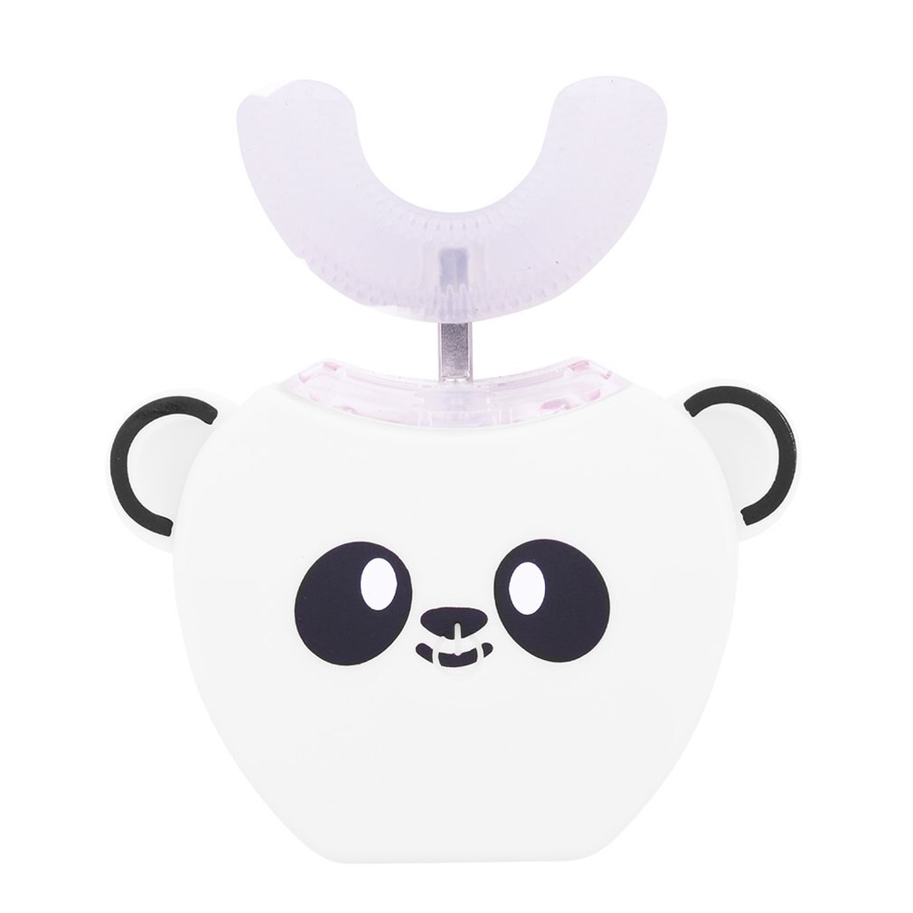 Smart 360 Degrees Automatic Sonic Electric Kids Toothbrush U Shaped Head with Music for Children Ultrasonic Mouthpiece Brush