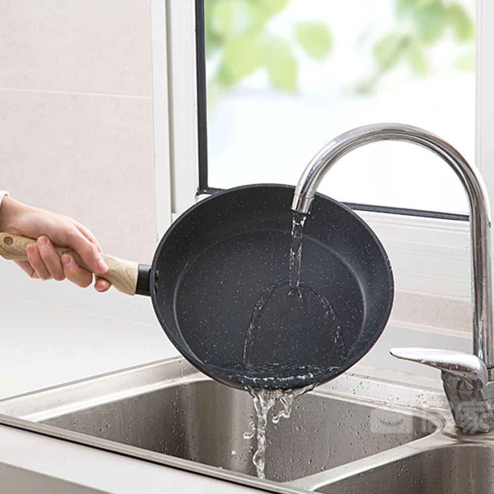 Non-stick Saucepan Frying Pan Cast Iron Pan Stone Layer Frying Pot Cooker Egg Pancake Pot Use Gas And Induction Cookware