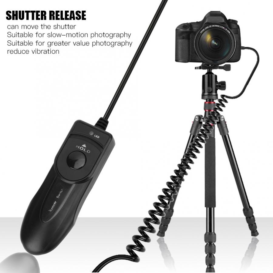 RM-UC1 Slr Ontspanknop Remote Trigger Met Led Licht Voor Olympus ES100 E4100 SP-550UZ Camera