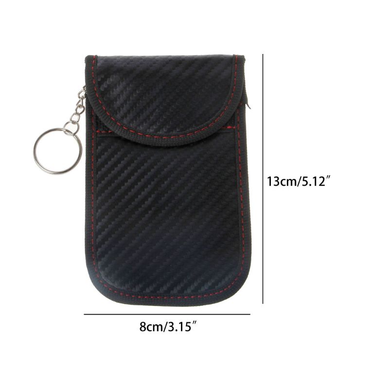 Faraday Bag Anti Theft RFID Key Fob Security Box Signal Blocking Pouch For Car key storage bag