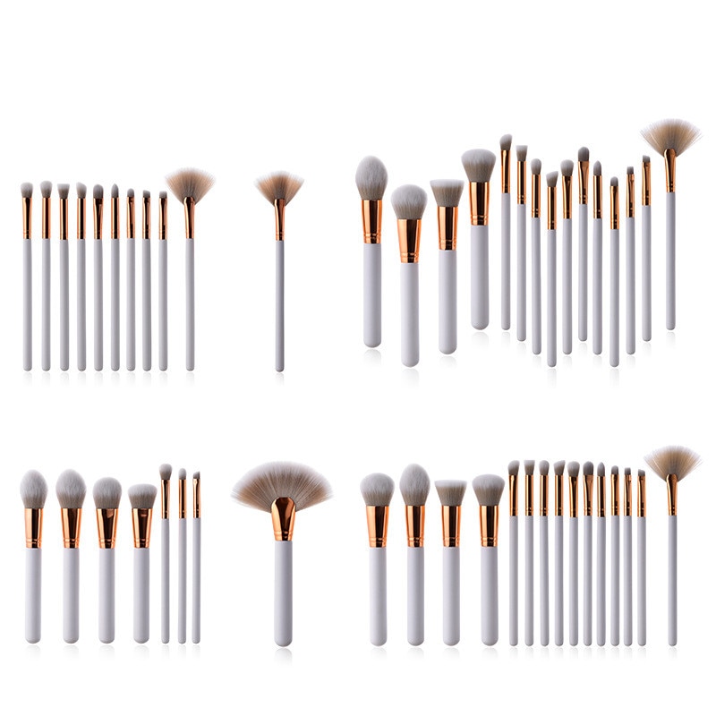 1/7/10/15 stuks make-upkwastenset cosmetische poeder foundation oogschaduw eyeliner kwastenset make-upkwasten