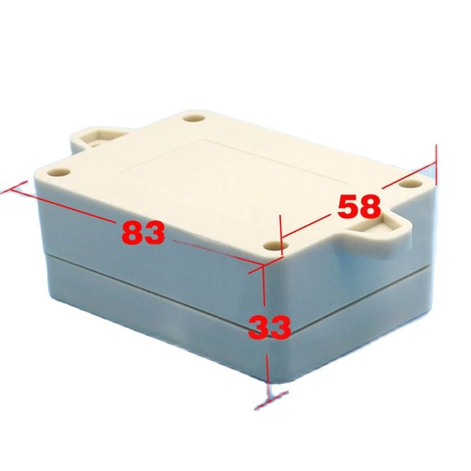 Contenitore per strumenti in plastica impermeabile da 5 pezzi contenitore fai-da-te-83x58x33mm(L * W * H) nuovo