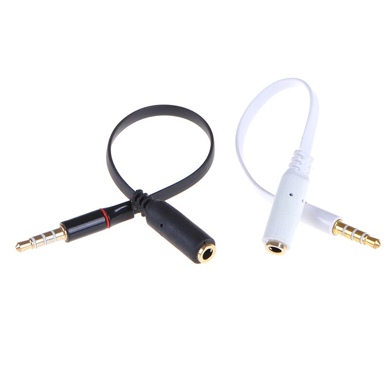 Man-vrouw 3.5Mm Ons Jack Audio Verlengkabel Cord 3.5 Ns Kabels Cord Lengte 18Cm