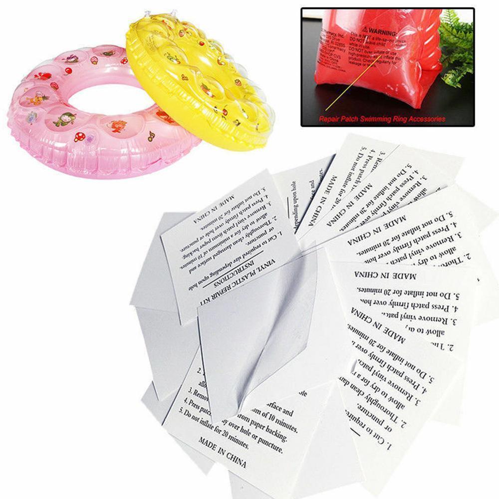 50pcs Swimming Float Repair Kit PVC Puncture Repai... – Grandado