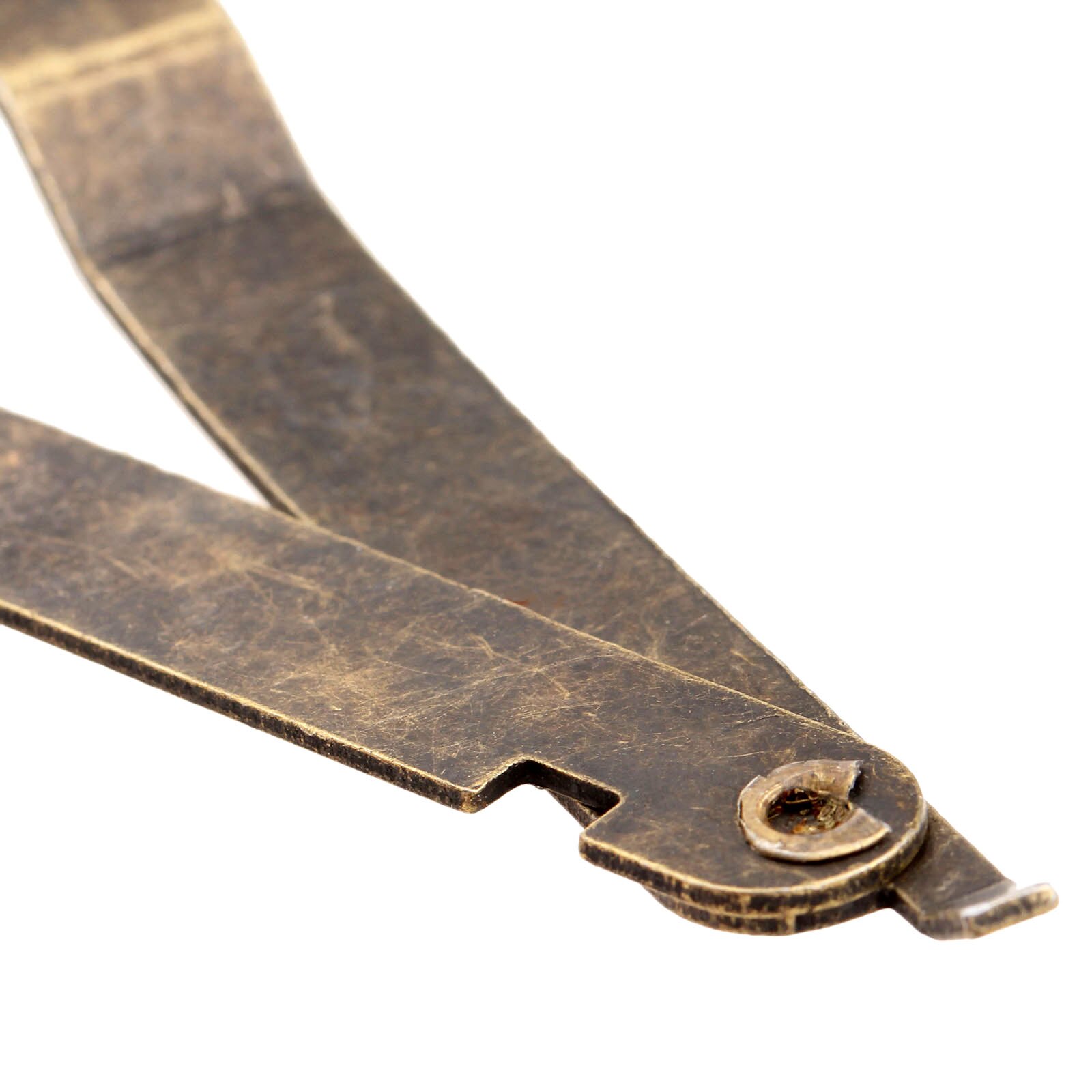 Bisagra de hierro para muebles bisagras de soporte de tapa de bronce antiguo para caja, bisagras de soporte para joyería, cofre, puerta de armario, cocina, bisagras de armario, 2 uds.