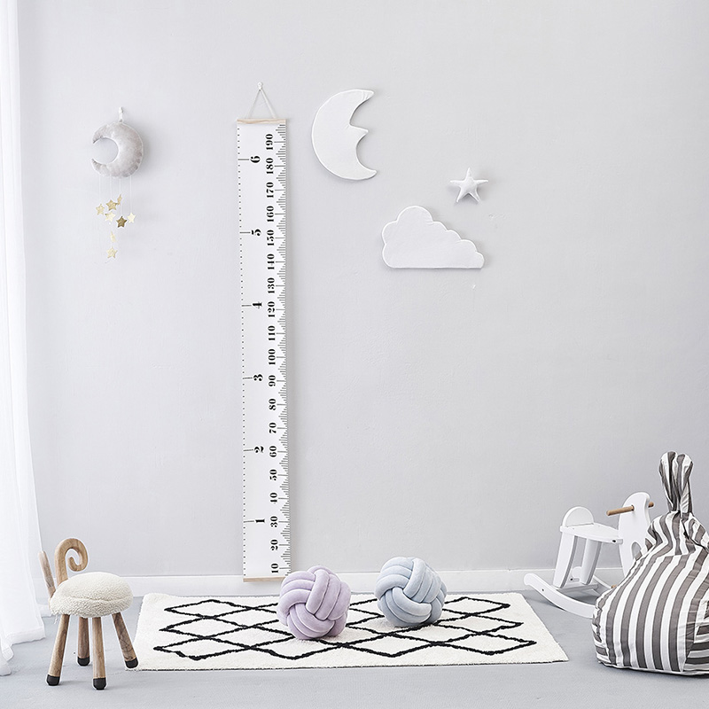 Ins nordic style 3d moon cloud star wall stickers børneværelse dekoration børn leger telt hængende ornament foto rekvisitter 3 stk / sæt