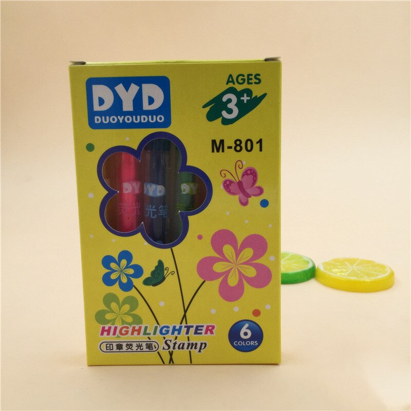 30 Pcs Inspirational Highlighters Bulk Multicolor Star Pens