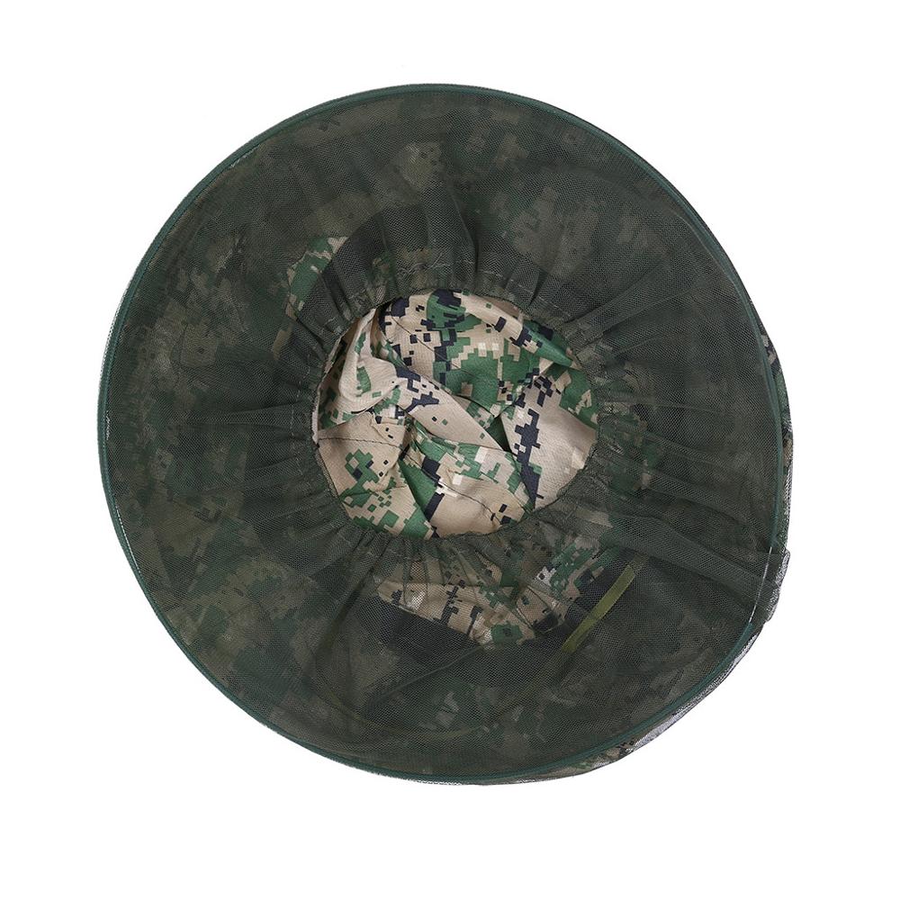 Outdoors Fishing Cap Anti Mosquito Bug Bee Insect Mesh Hat Head Face Protect Net Cover Travel Camping Equipment CD