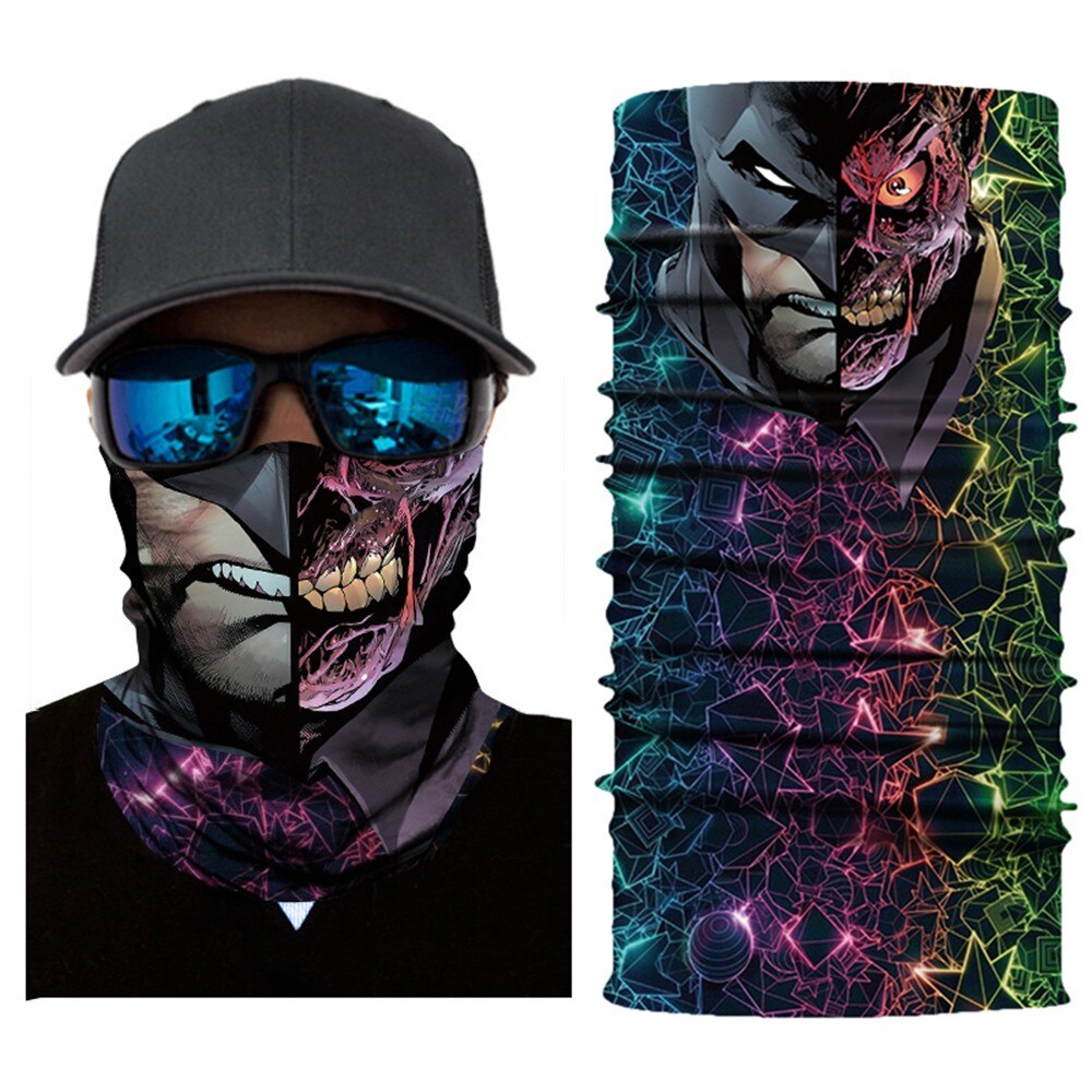 Cycling Motorcycle Head Scarf Neck Warmer Face Mask Ski Balaclava HeadbandMask Scary halloween Face Shield OutdoorZ0301