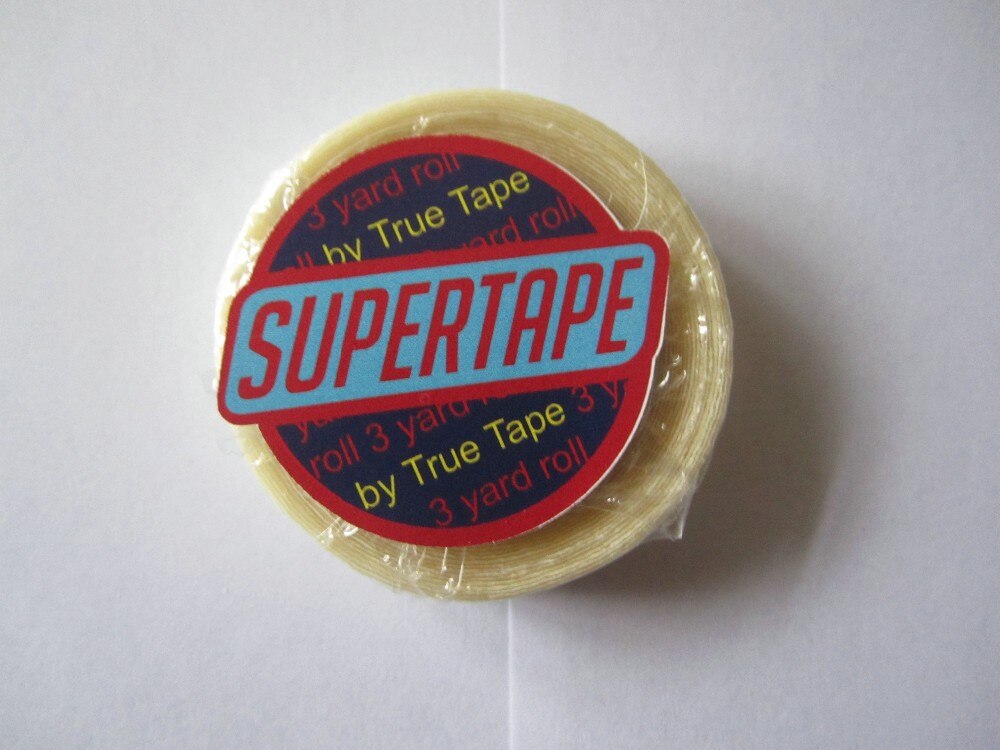 1 Stks Super Tape Ensions Ongeveer. 1.9 cm * 3 yard Extension Super Haar Tape Dubbelzijdig Tape Voor Pruiken