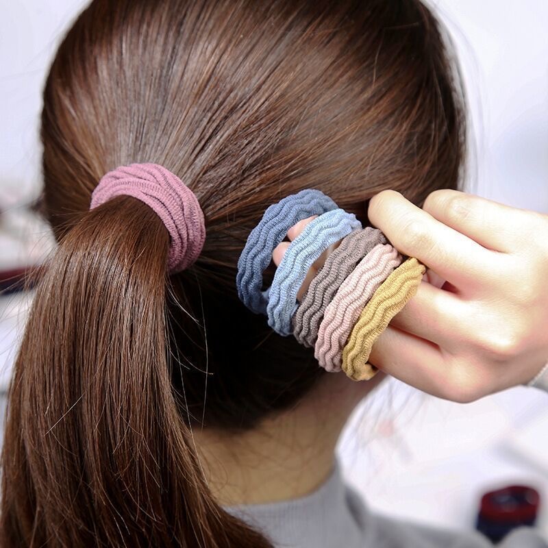 Diademas elásticas básicas simples para mujer y niña, lazos, coleteros, bandas de goma, diadema de , accesorios para el cabello,