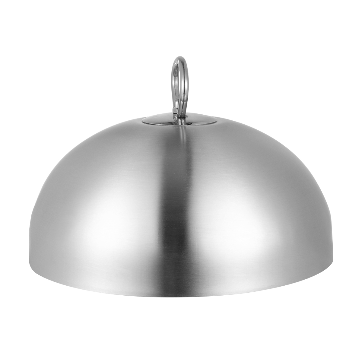 Stainless Steel Steak Cover Teppanyaki Dome Dish Lid Anti Oil Splashing Food Cover Cooking Tool for Restaurant Home (20cm)