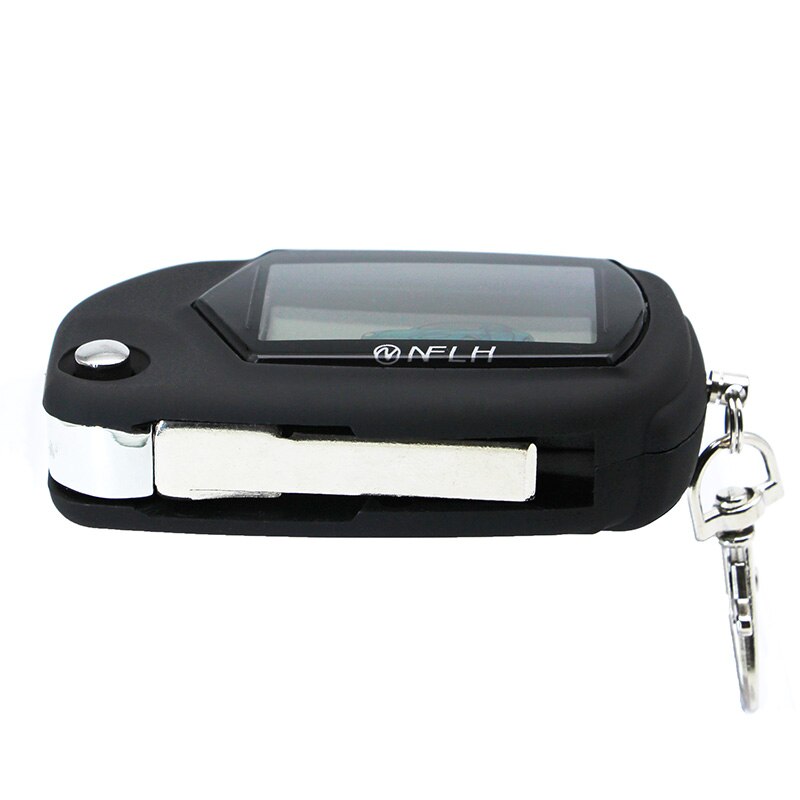 FX-7 keychain with flip key main key fob for car alarm KGB fx7 remote control Key Chain FX 7 Anti-Theft Device Two-Way