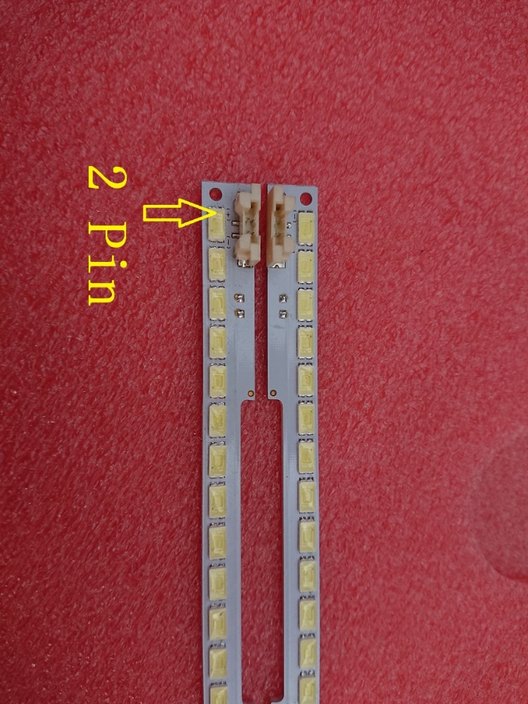 2pcs LED backlight strip For Samsung UE55D6100 UE55D6100SW UA55D6600 UA55D6000 UN55D6000 UN55D6300 BN64-01664A UN55D6400UF