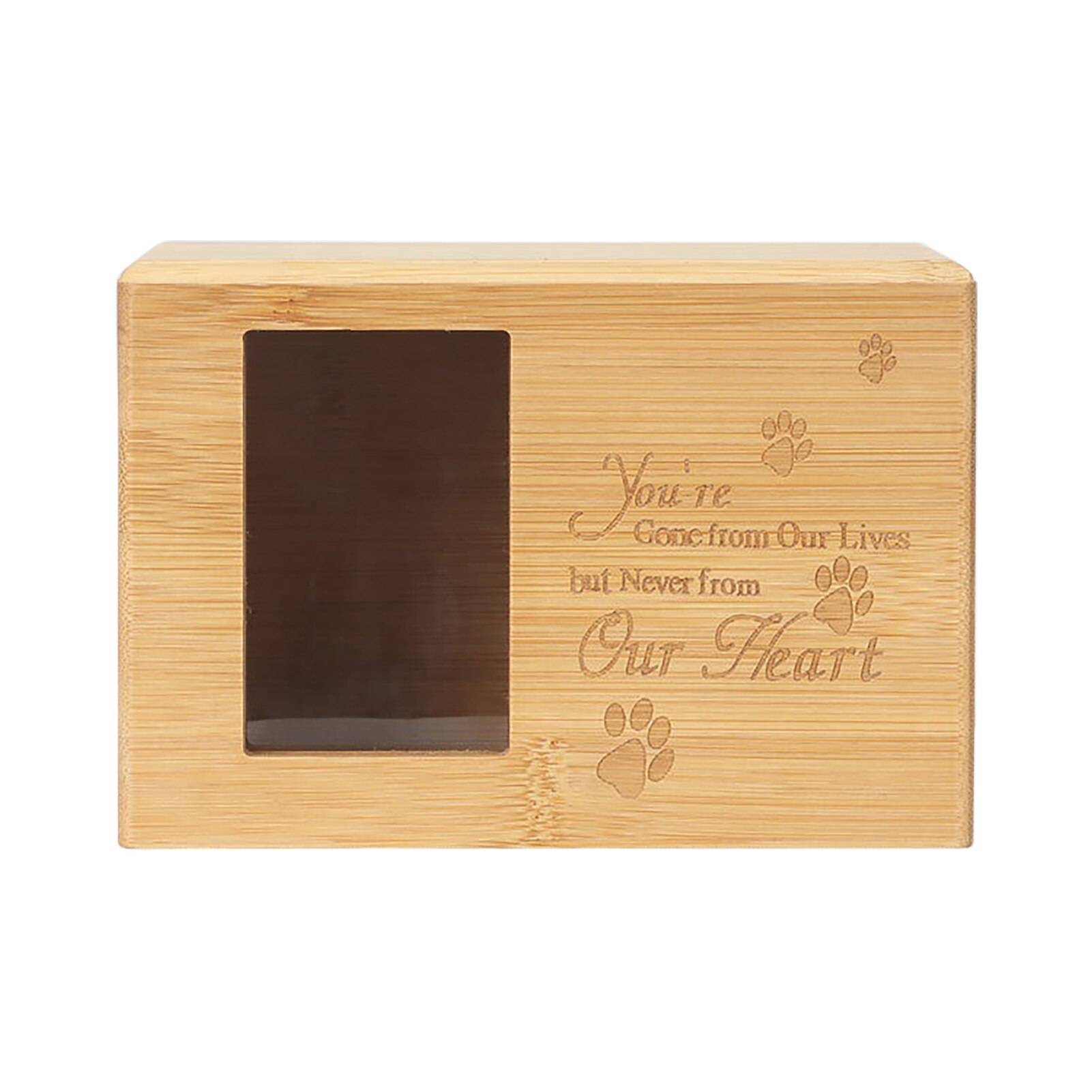 Keepsake Huisdier Urn Kleine As Grafsteen Case Fotolijst Hond Kat Opslag Gedenkteken Dier Bamboe Crematie Doos