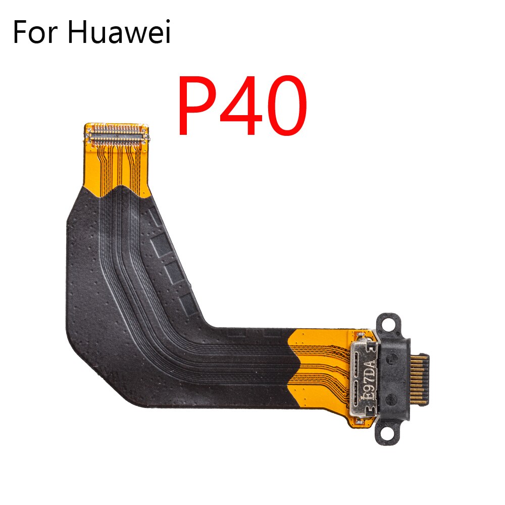 1pcs USB Charging For Huawei P9 P10 P30 lite P20 Pro P30 P9 P10 Plus Charger Port Dock Connector Flex Cable: For huawei P40
