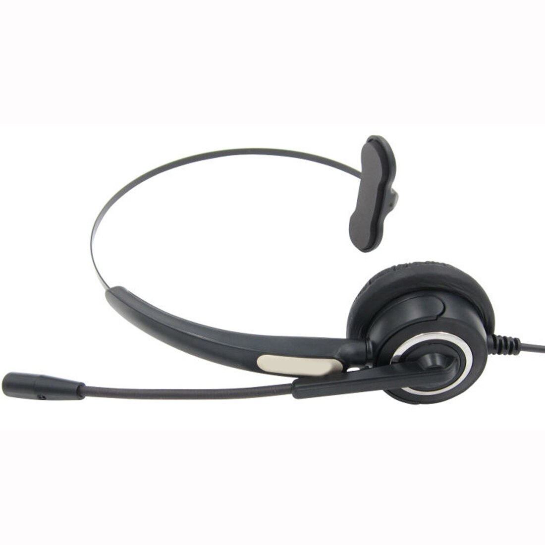 RJ9 Call center Mono Wired headset Monaural Customer Service Headphone Noise Reduction Headset Office Business Headphone