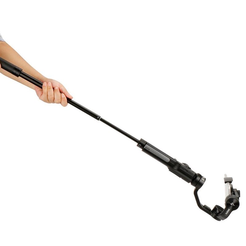 Handheld drie-assige stabilisator kan willekeurig worden telescopische verlengstuk verlengstuk selfie stick handheld stabilizer houder