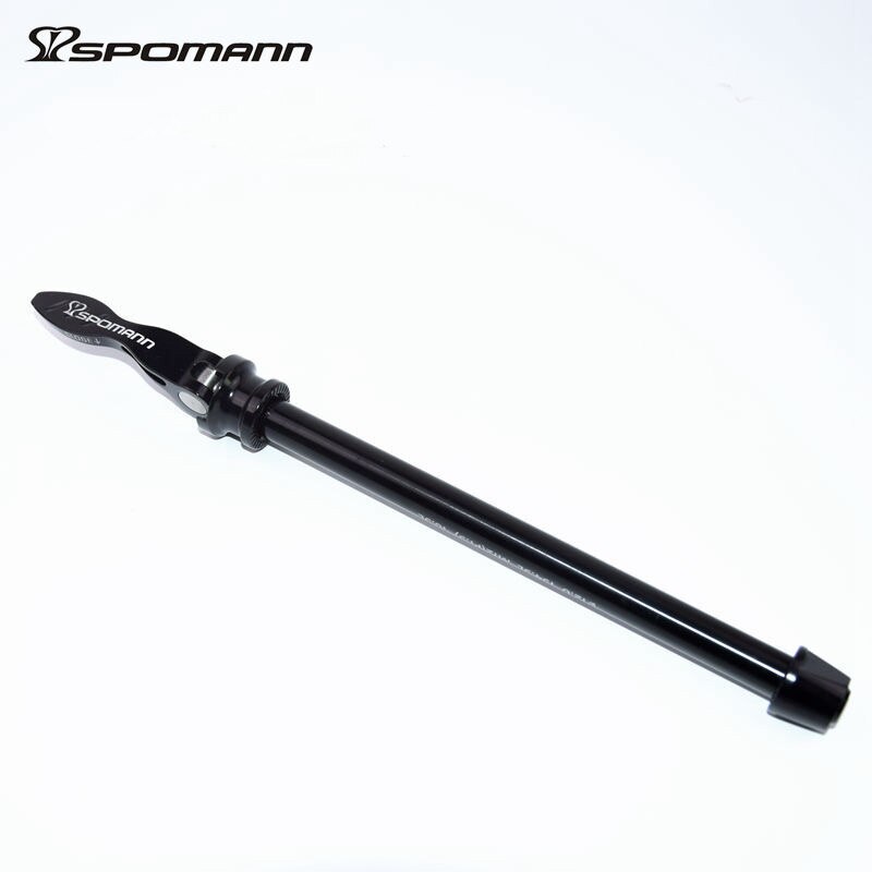 SPOMANN 12*142mm vtt roues avant arrière à travers l'essieu en alliage d'aluminium VTT brochettes accessoires de vélo à dégagement rapide