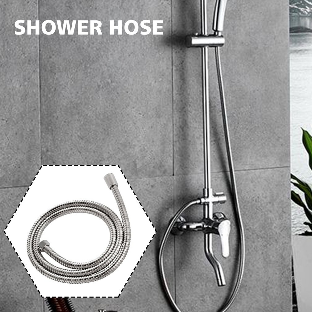 Accesorio Baño G1/2 Tubo Extensor Para Ducha De Acero Inoxidable - Alargador Brazo Alcachofa G1/2 - Cromado Brazo Prolongador Ducha G1/2