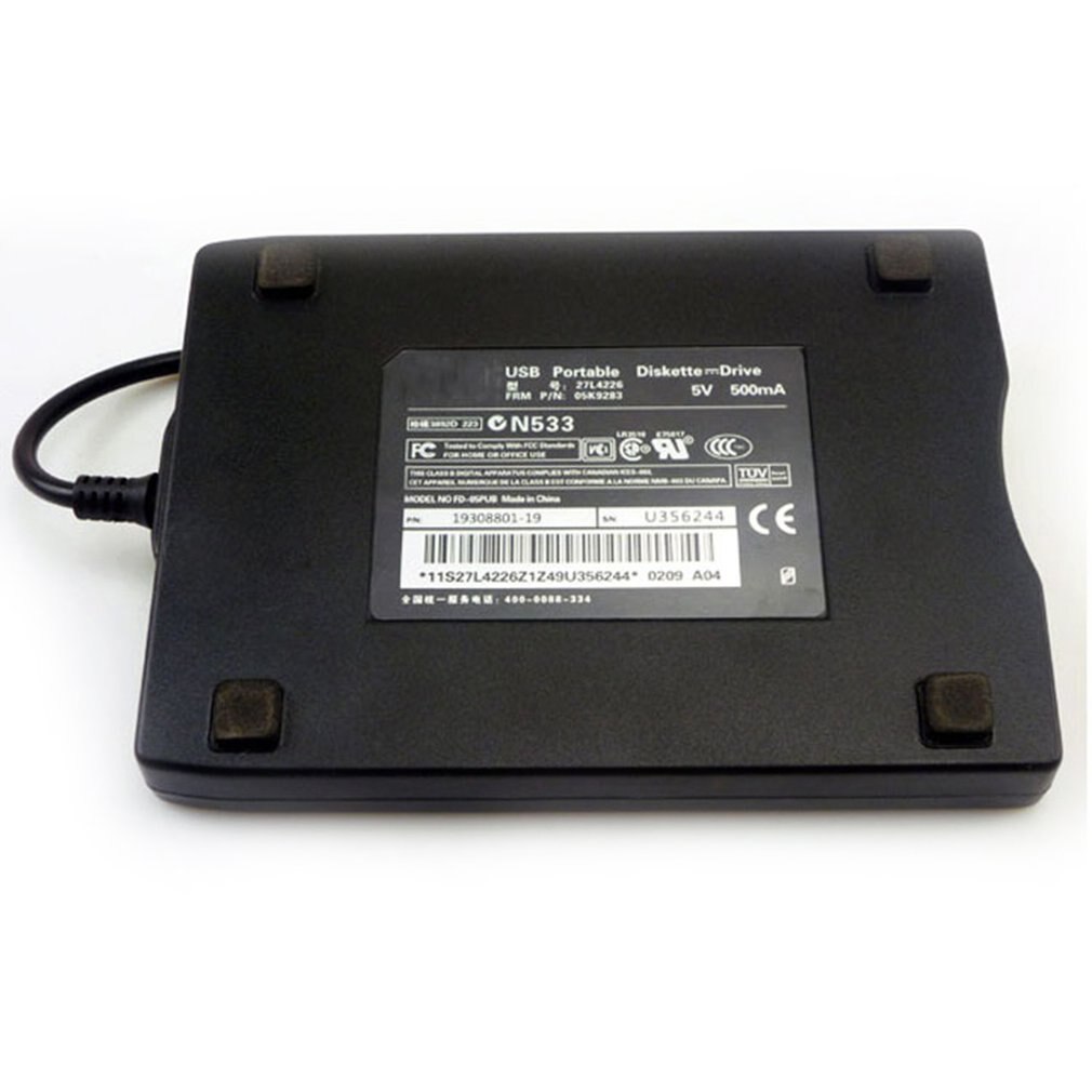 1.44 MB Floppy Disk 3.5" USB External Drive Portable Floppy Disk Drive Diskette FDD For Laptop Desktop PC