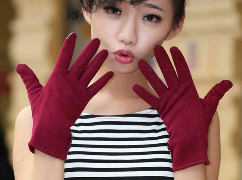 Guantes cálidos con pantalla táctil para mujer, manoplas cálidas para deportes al aire libre, teléfono móvil, Invierno
