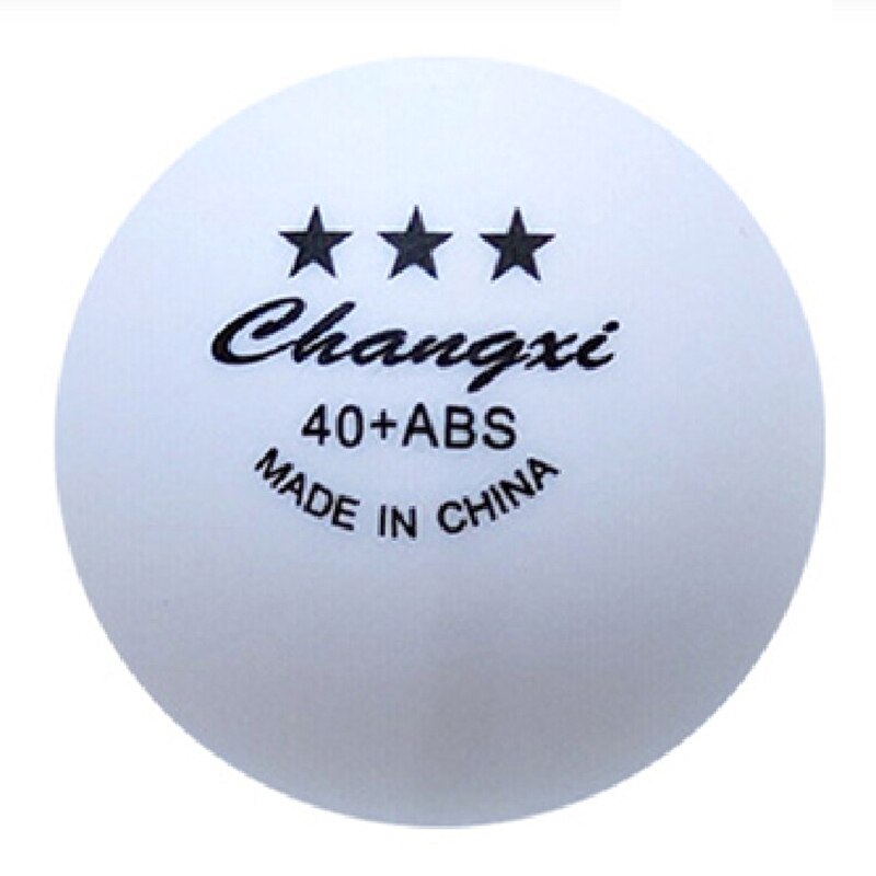 Table Tennis Ball 50/100 PCS Bulk ABS Ping Pong Ball 3-Star 40+ Standard Size Training Ball for Game Matches For Athlete