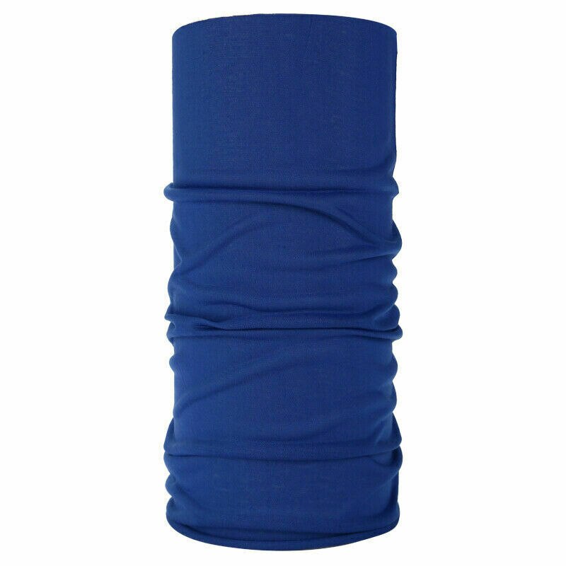 Unisex turban magisk tørklæde udendørs sportscykel ridning pandebånd cykel cykling balaclava halsrør varmere bandanas: Blå