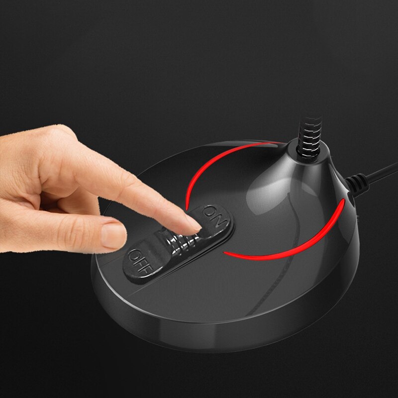 USB Computer Microphone Plug and Play 3.5Mm Home Studio Omnidirectional Microphone Suitable for Desktop/Laptop/Computer/Notebook