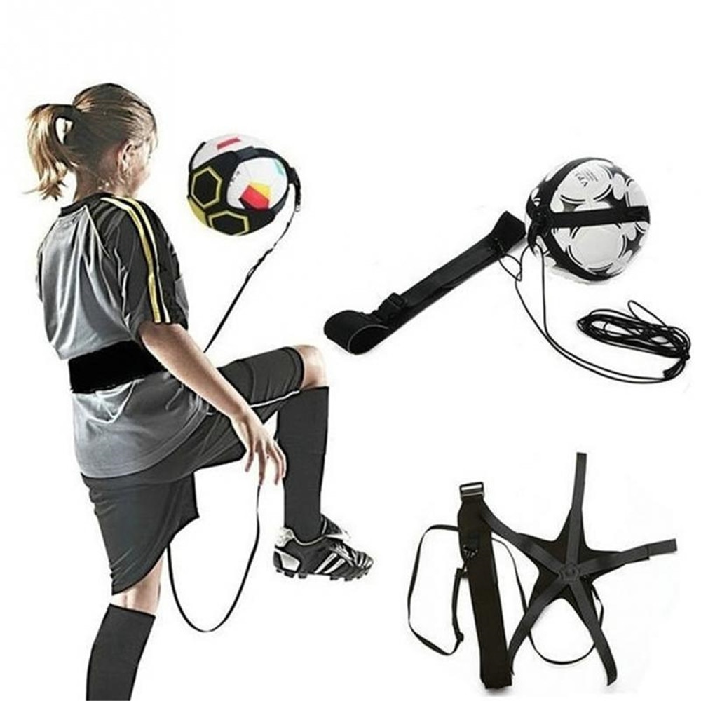 Heißer Fußball Training Sport Unterstützung Einstellbar Fußball Trainer Fußball Ball Praxis Gürtel Training Ausrüstung Kick
