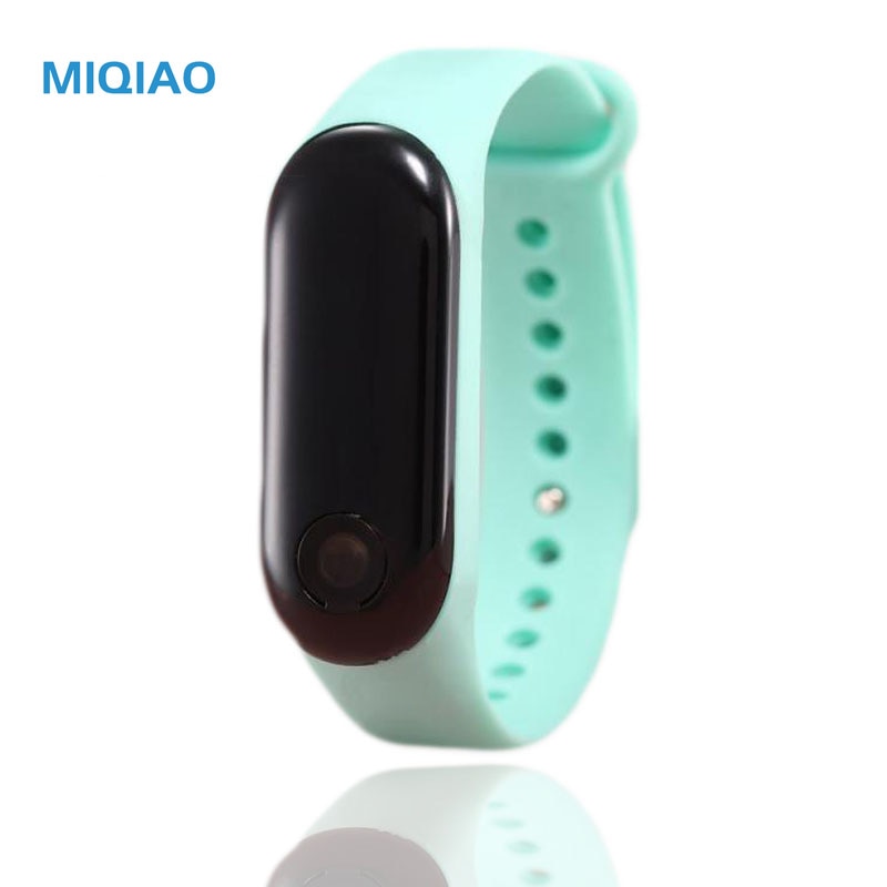 Miqiao sportsur til børn børn led digitalt ur ultralet silikonerem teen dreng pige armbåndsur unisex  w184