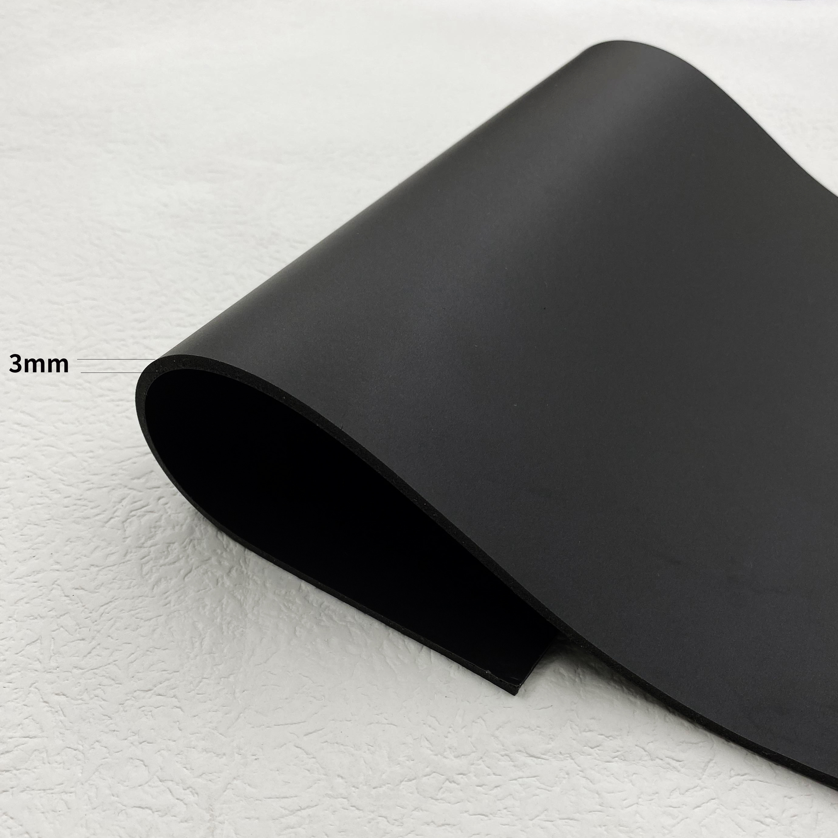  Tastiera meccanica Poron Schiuma inferiore Spessore 3 mm Tastiera personalizzata Poron pad Schiuma Riduzione del rumore Riempimento inferiore: nero