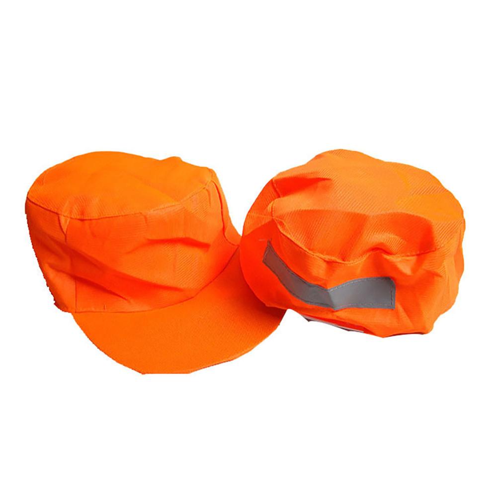 High Visibility Reflective Hats Safety Clean Sanitation Sunshade Safeguard Traffic Construction Labor Protect Sports Fishing Hat