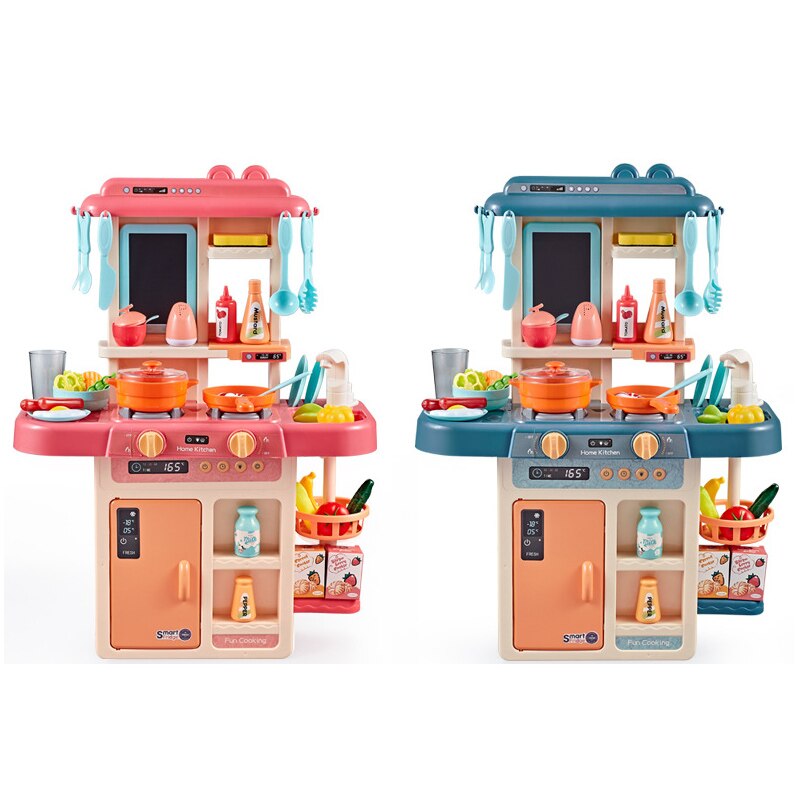 Nuova Funzione Acqua Calda Acqua di Rubinetto Lagre Dimensione Giochi di imitazione Da Cucina in Plastica Giocattolo per Bambini Cucina Cucina Giocattolo del Regalo Dei Bambini Giocattoli D138