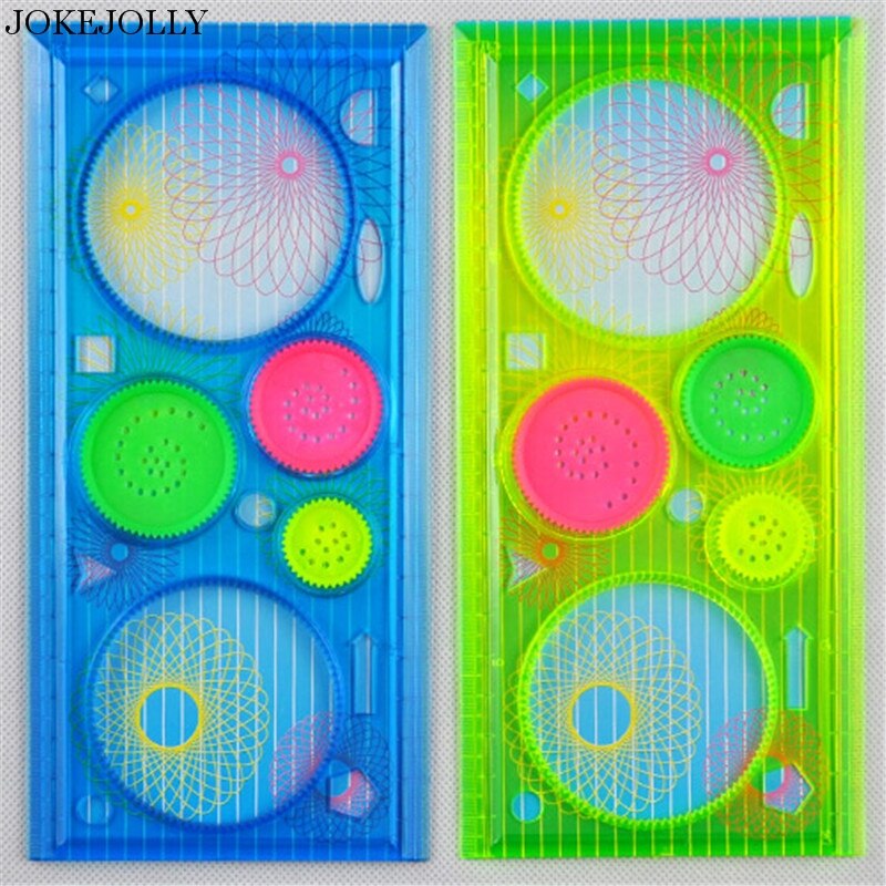 Spirograph Geometrische Heerser Art Sets Creatief Cadeau Voor Kinderen Opstellen Gereedschap Briefpapier Voor Studenten Tekening Speelgoed Set WYQ