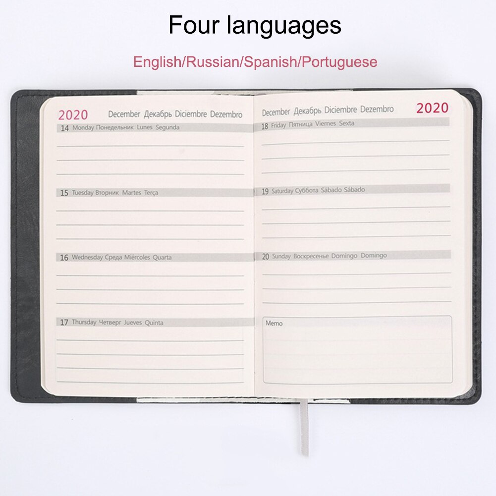 Kalender planner  a6 weekplanner dagboek notitieboekje schoolbenodigdheden agenda dagboek notitieboekjes 9.8*13.8cm