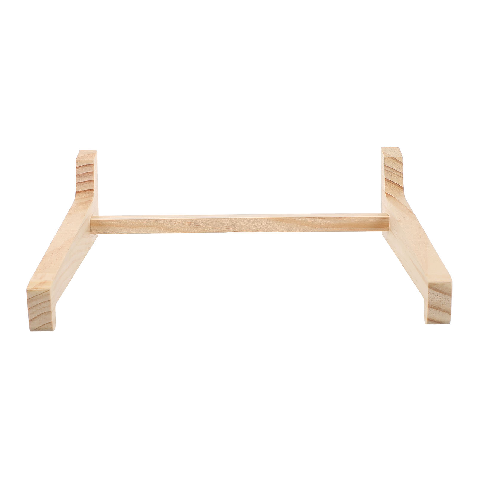 Tabletop Laptop Stand Wooden Laptop Holder Desktop Computer Stand Wood Base: Default Title