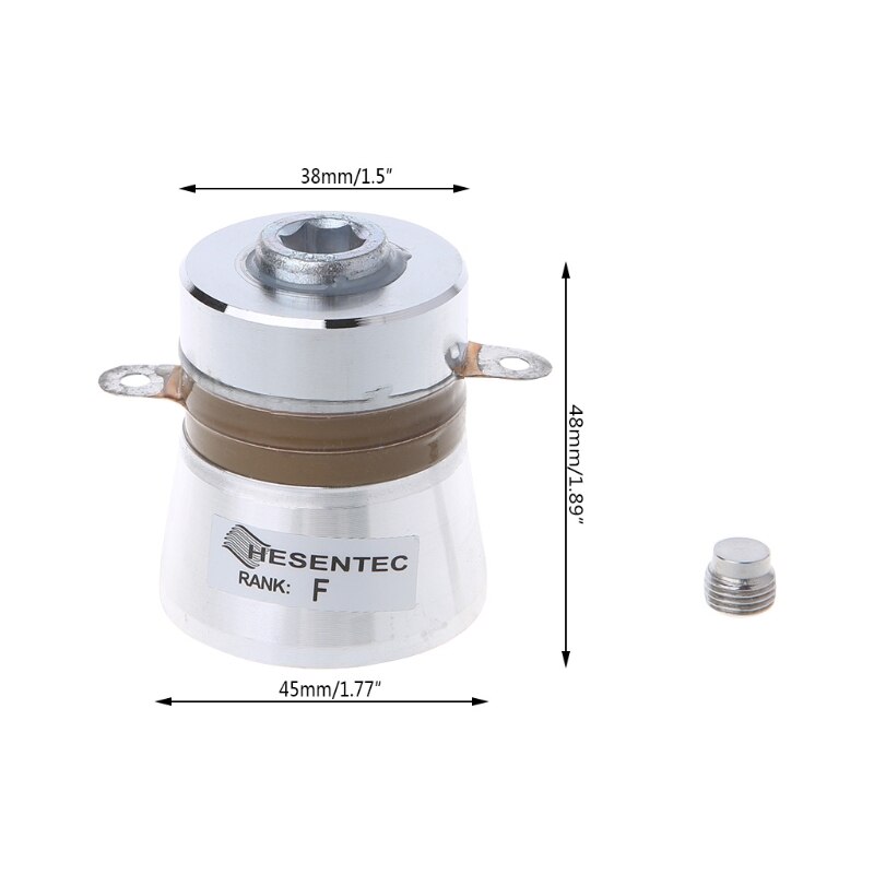 Evliery 60W 40KHz Hoher Umwandlung Wirkung Grad Ultraschall Piezo Reiniger Hochleistung Akustik Komponenten Evliery 60W 40KHz Hoher Umwandlung Wirkung Grad Ultraschall Piezo Reiniger Hochleistung Akustik Komponenten