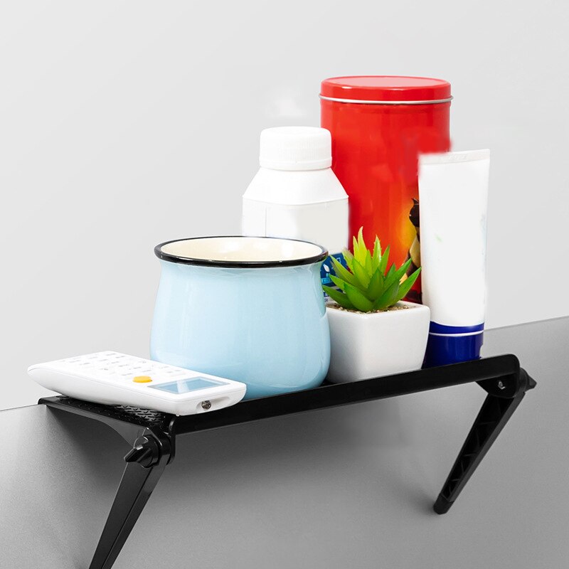 Multi-functional Storage Rack Adjustable TV Screen Top Storage Shelf Rack TV Computer Monitor Display Bracket Office Rack Holder