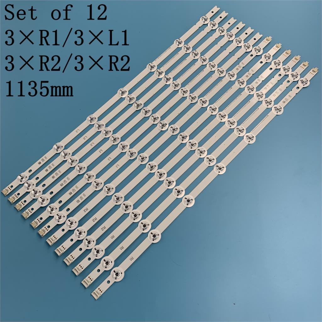 12 PCS/set LED Backlight strip for LG 55LB7200 55LB7000V 55LB730V 55LB670V 55LB671V 55LB673V 55LB675V 55LB677V 55LB679V