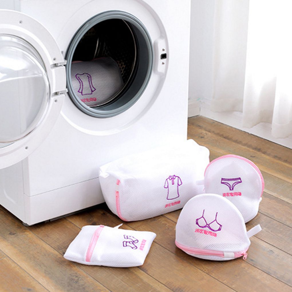 Mesh Waszakken Dubbele Laag Draagbare Beha Trui Sok Waszak Kit Reizen Outdoor Kleding Opslag Waszakken