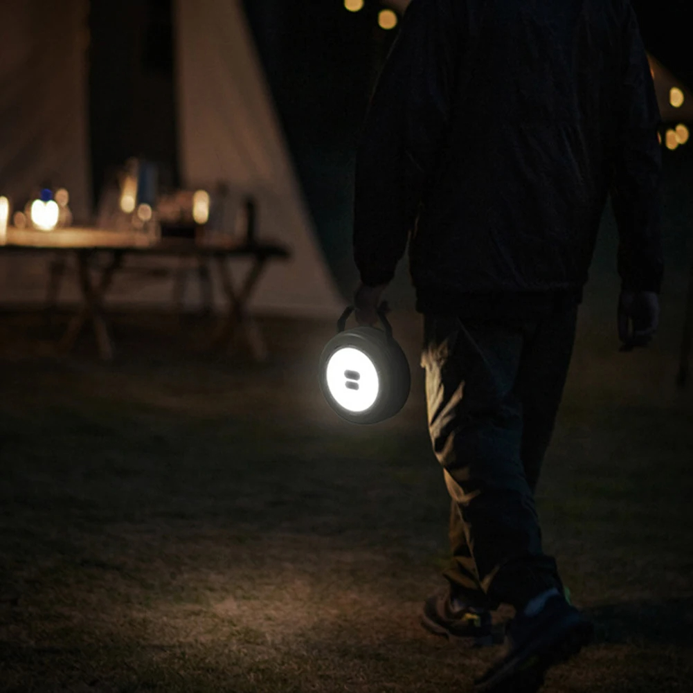 LED Camping Lamp Strip Atmosphere 10M Length IPX6 Waterproof Rechargeable Portable Tent Lantern Outdoor Garden Room Decoration