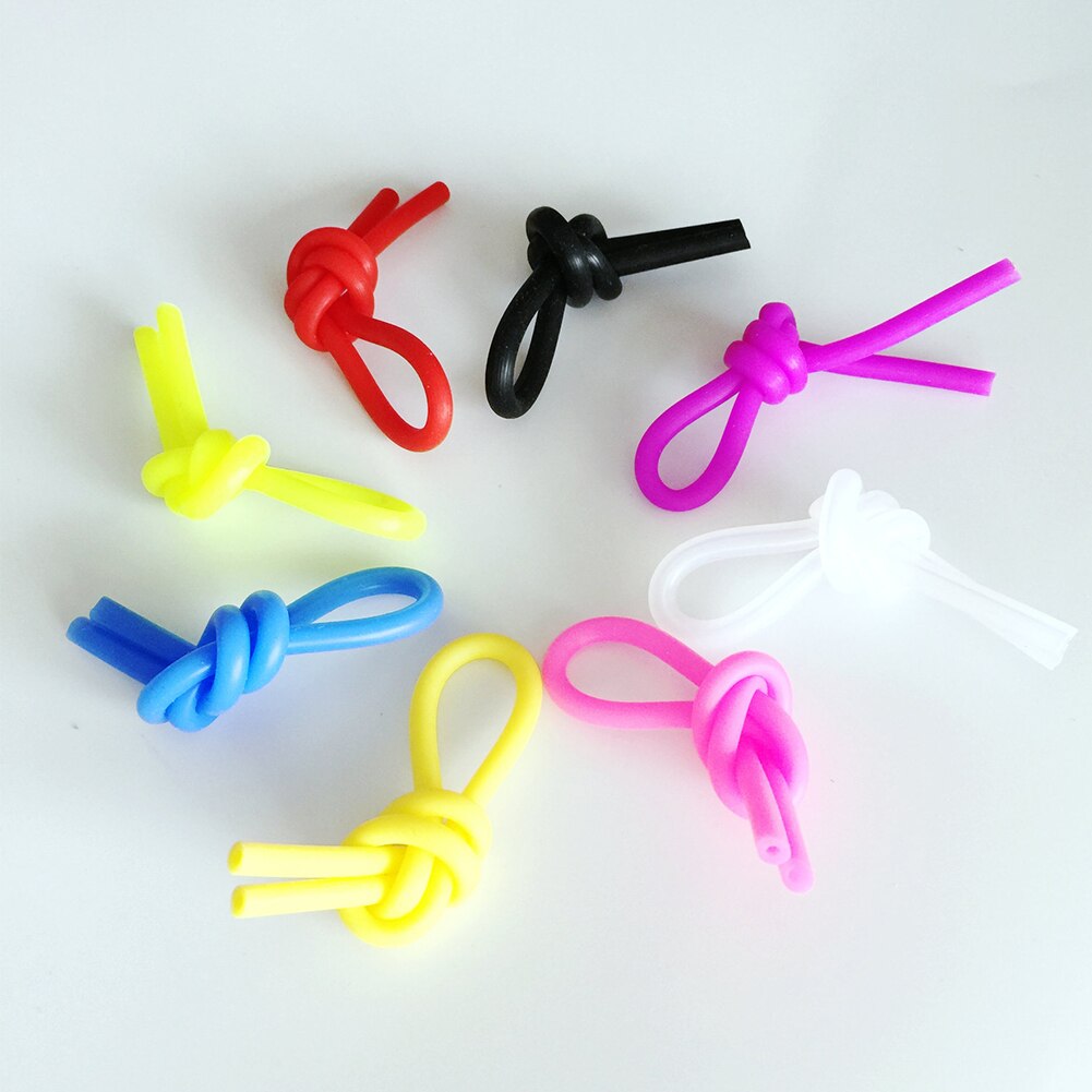 Durable Vibration Dampeners Soft Flexible Strip Tenis Racquet Anti-vibration Silicone Elastic Random Color