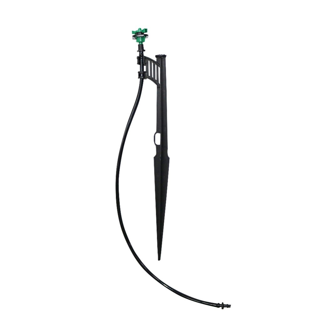 Vertical Mist nozzle 360 Degree Rotary Sprinkler kit with support rod Agriculture tools Plant watering sprinkler kit 2 Sets