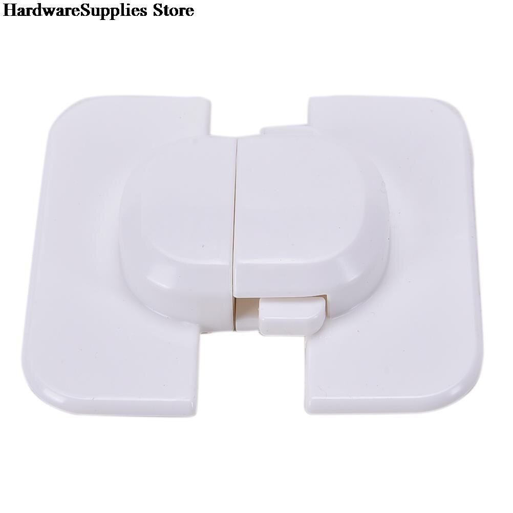 1Pcs Home Refrigerator Fridge Freezer Door Lock Latch Catch White